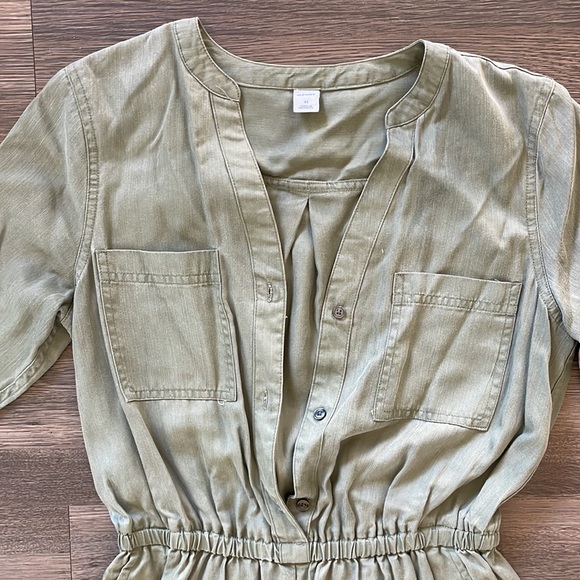 Romper - Army Green - Picture 2 of 4